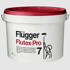 30811-48291 Краска Flugger Flutex Pro 7 для потолка, для стен 2.8 л