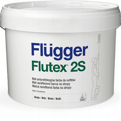 76733 Краска Flugger Flutex 2S для потолка 3 л