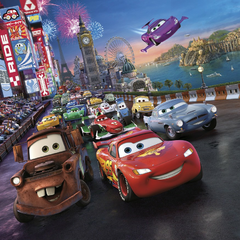 4-401-Cars-Race Фотообои Komar Disney x