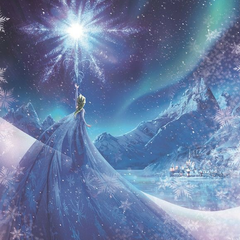 4-480-Frozen-Snow-Queen Фотообои Komar Disney x