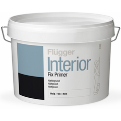 76264 Грунт Flugger Interior Fix Primer для твердых и гладких поверхностях 0.38 л