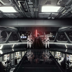 8-445-Star-Wars-Destroyer Фотообои Komar Disney x