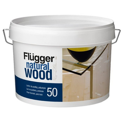 94844 Лак Flugger Natural wood 50 Lacquer для мебели 3 л