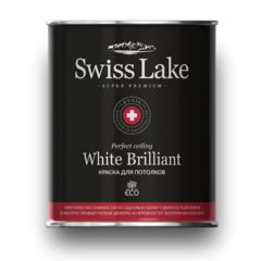Краска Swiss Lake White Brilliant для потолка 2.7 л