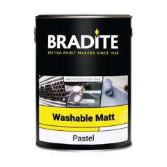 PWMP5 Краска Bradite Washable matt 5 л